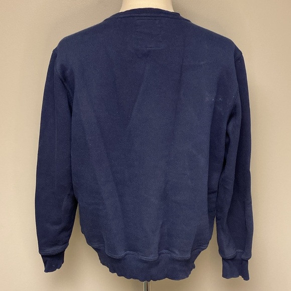 PRPS Dark Blue Crewneck Sweater with Bold Blue Text (sz 2XL) - Picture 5 of 5